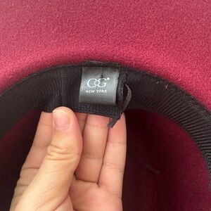 Women's Burgundy Hat
